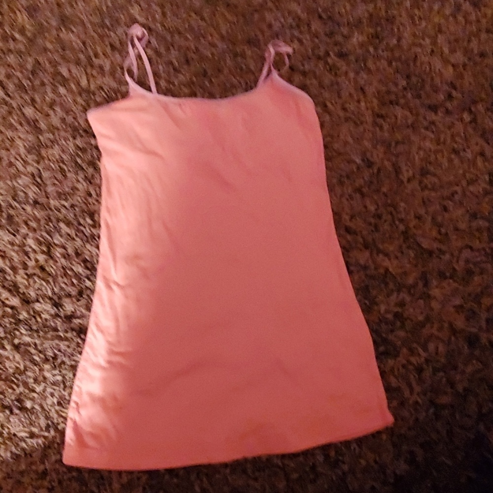 Pink tank top